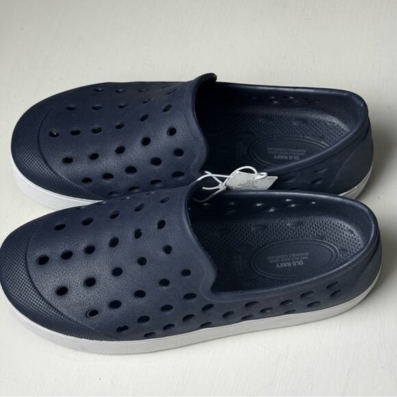 Old Navy kids Blue Slip-On Shoes Sz 12/13 - Picture 1 of 8